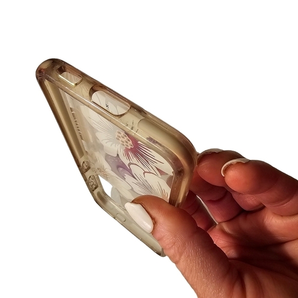 Kate Spade New York Hollyhock Floral Clear with Stones for Samsung Galaxy S21 - Picture 3 of 9